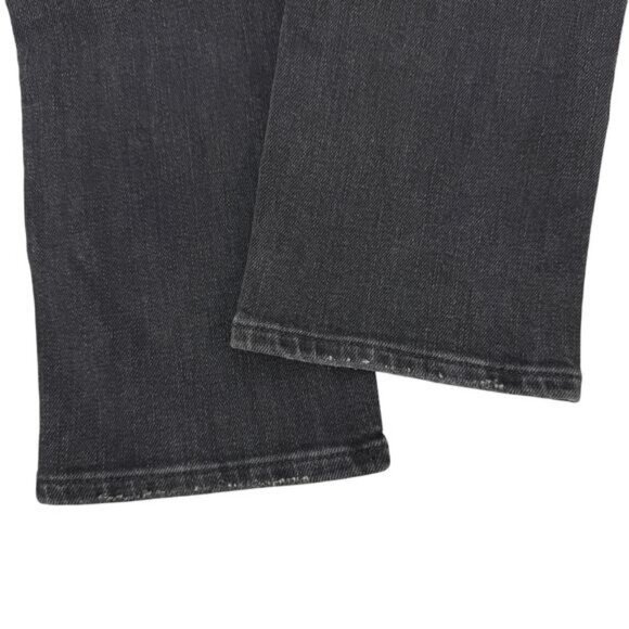 Zara Slim Cropped Jean Size 2 Washed Black - Picture 6 of 6